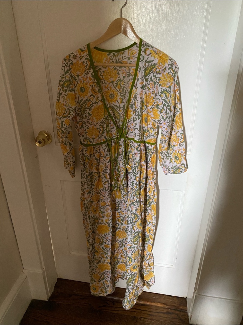 Bohemian dress with ties